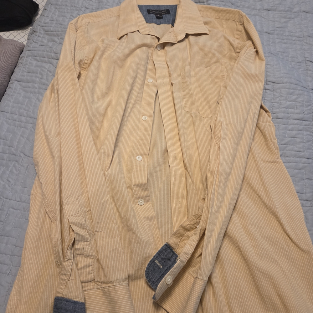 Banana Republic Light Tan Shirt Jacket